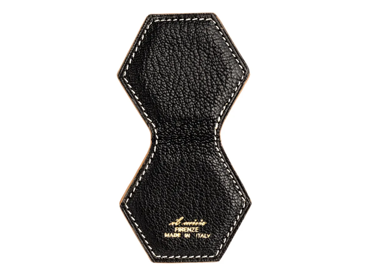 Leather Goods<Il Micio Money Clip Black