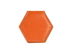 Leather Goods<Il Micio Money Clip Orange