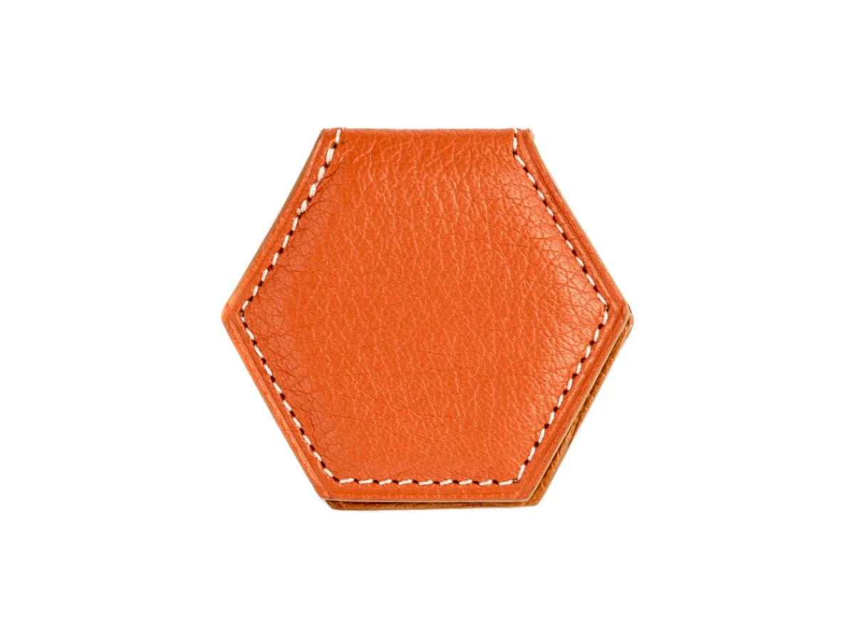 Leather Goods<Il Micio Money Clip Orange