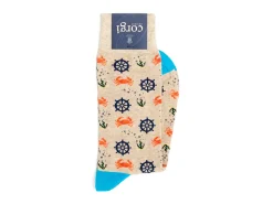 Socks<Corgi Nautical Logo Socks