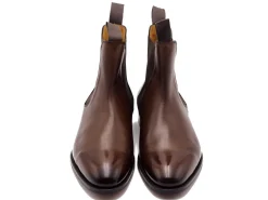 Elastic Sides | Boots<Edward Green Newmarket Dark Oak Antique Calf
