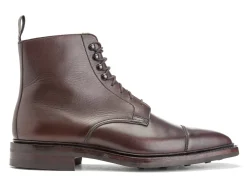 Rubber Soles | Boots<Crockett & Jones Northcote Dark Brown Wax Calf