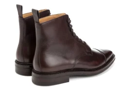 Rubber Soles | Boots<Crockett & Jones Northcote Dark Brown Wax Calf