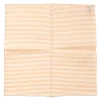 Pocket Squares<Simonnot Godard Orange-White Striped Pocket Square