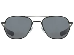 Sunglasses | Eyewear<American Optical Original Pilot Black Grey Glass Lens