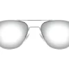 Sunglasses | Eyewear<American Optical Original Pilot Silver Silver Mirror Glass Lens