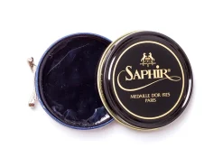 Wax Polishes<Saphir Pate de Luxe Wax Polish 50mL Navy