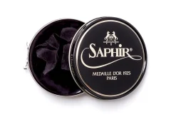 Wax Polishes<Saphir Pate de Luxe Wax Polish 100mL Tobacco
