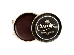 Wax Polishes<Saphir Pate de Luxe Wax Polish 50mL Tobacco