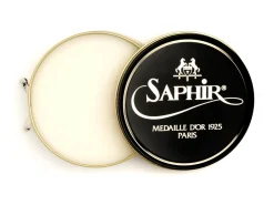 Wax Polishes<Saphir Pate de Luxe Wax Polish 100mL Neutral