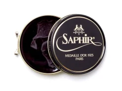 Wax Polishes<Saphir Pate de Luxe Wax Polish 100mL Burgundy