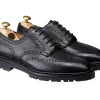 Rubber Soles | Derbys<Crockett & Jones Pembroke Black Scotch Grain [PRE-ORDER]