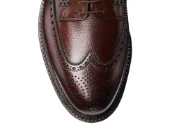 Rubber Soles | Derbys<Crockett & Jones Pembroke Dark Brown Scotch Grain [PRE-ORDER]