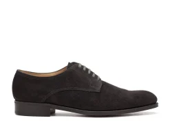 Wide Fitting | Suede<John Lobb Penzance Dark Grey Suede EE-width