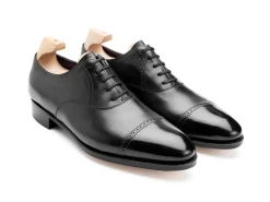 Oxfords | Brogues<John Lobb Philip II Black Oxford Calf