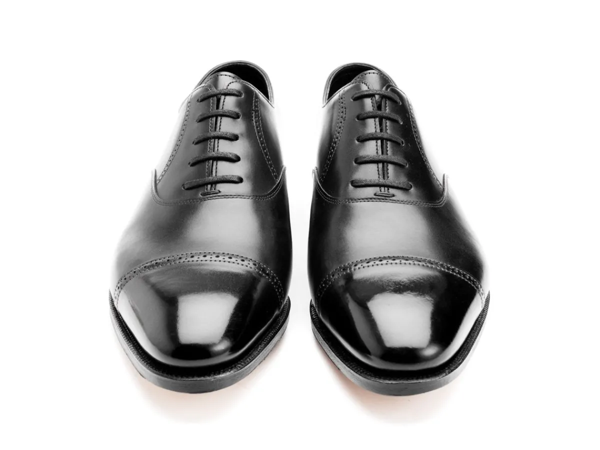 Oxfords | Brogues<John Lobb Philip II Black Oxford Calf