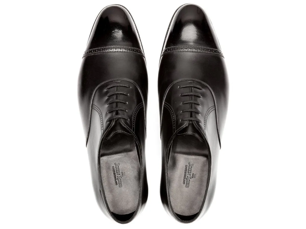 Oxfords | Brogues<John Lobb Philip II Black Oxford Calf