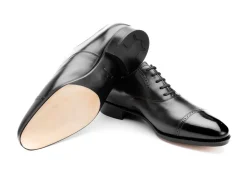 Oxfords | Brogues<John Lobb Philip II Black Oxford Calf