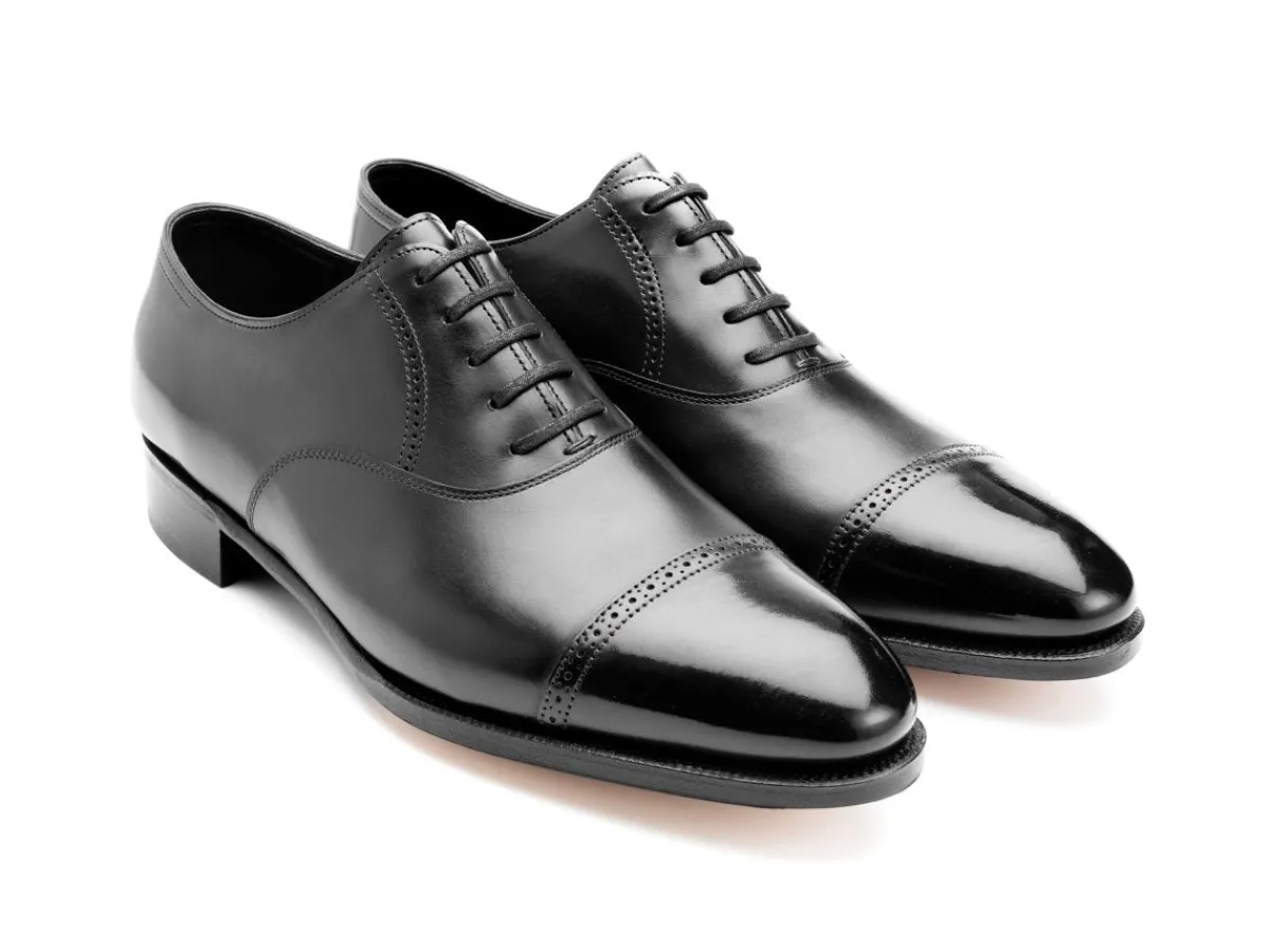 Oxfords | Brogues<John Lobb Philip II Black Oxford Calf