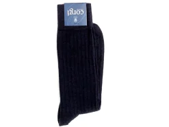 Socks<Corgi Phillip Ribbed Socks Navy