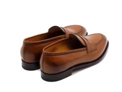 Summer Shoes | Penny Loafers<Edward Green Piccadilly Chestnut Antique Calf