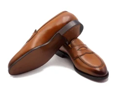 Summer Shoes | Penny Loafers<Edward Green Piccadilly Chestnut Antique Calf