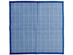 Pocket Squares<Simonnot Godard Quadrille Pocket Square Blue