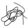 Shoelaces<Double Monk Round Waxed Cotton Laces 72cm Black