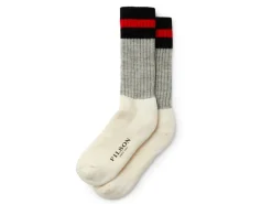 Socks<Filson 1970s Logger Thermal Socks Red & Black