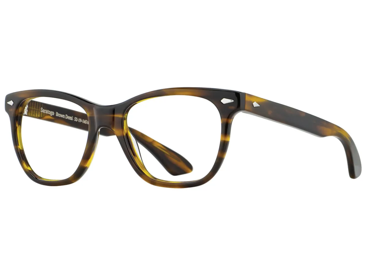 Sunglasses | Eyewear<American Optical Saratoga Brown Demi Frame Only