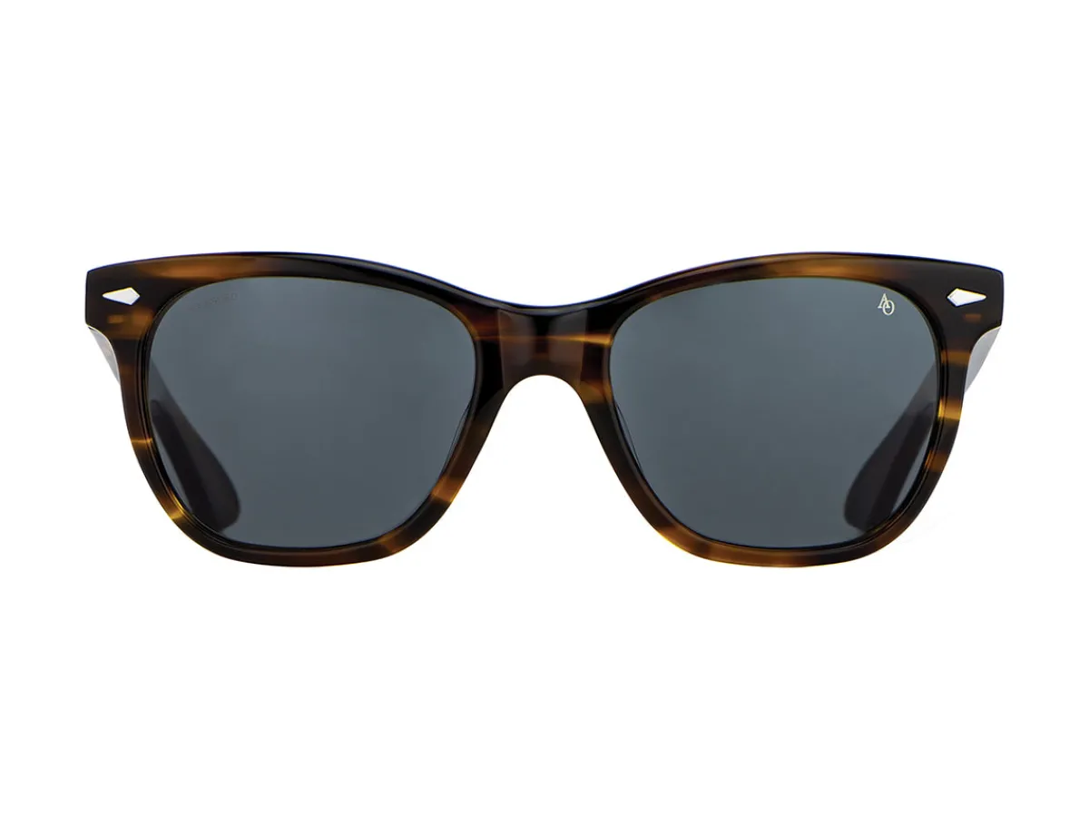 Sunglasses | Eyewear<American Optical Saratoga Brown Demi Grey Nylon Lens Polarised