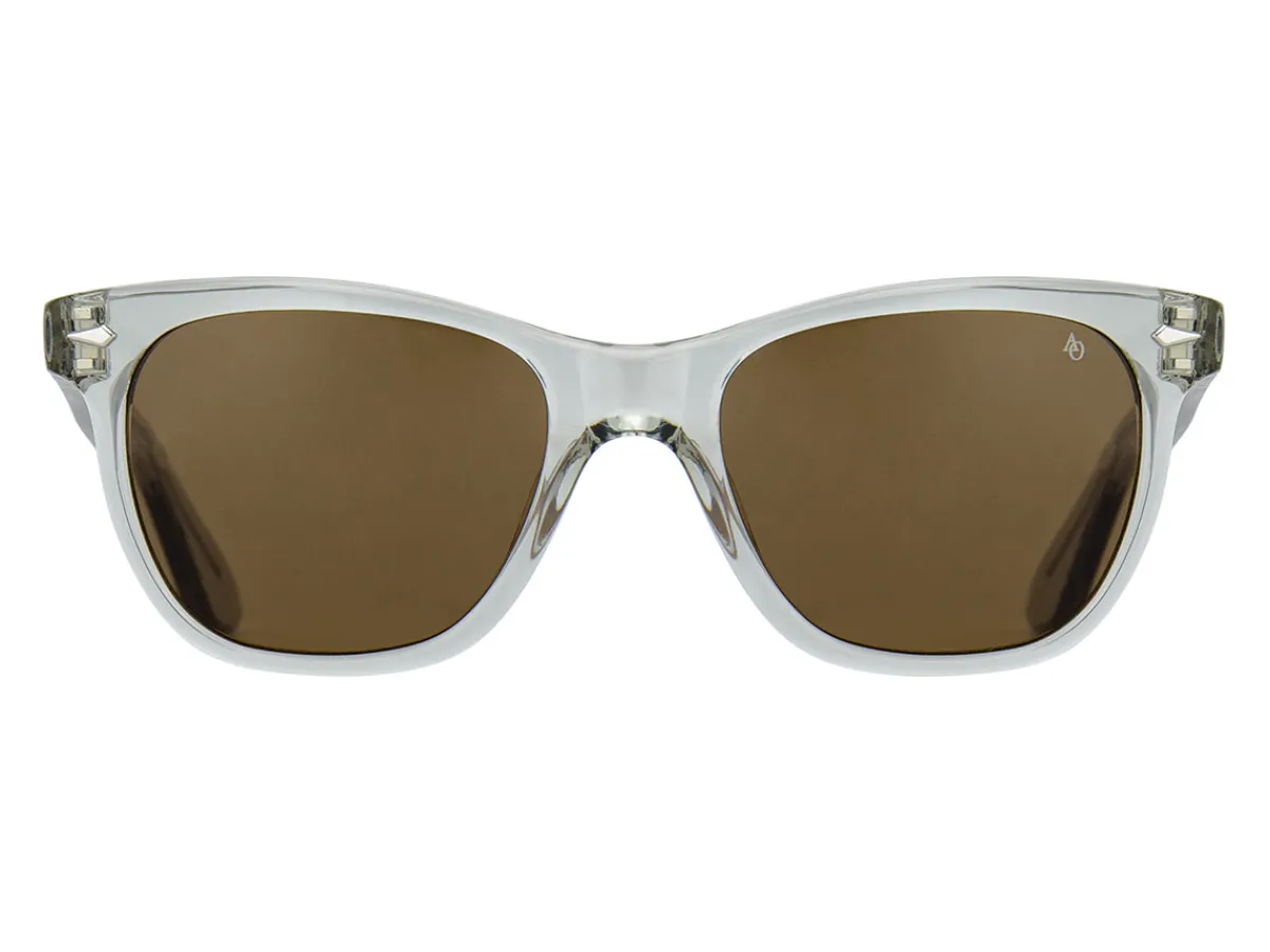 Sunglasses | Eyewear<American Optical Saratoga Grey Crystal Brown Nylon Lens