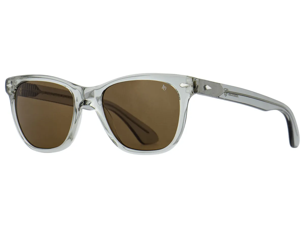 Sunglasses | Eyewear<American Optical Saratoga Grey Crystal Brown Nylon Lens