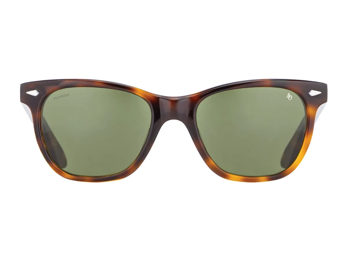 Sunglasses | Eyewear<American Optical Saratoga Tortoise Green Nylon Lens Polarised