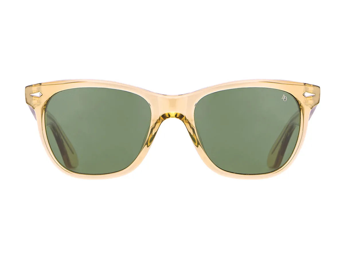 Sunglasses | Eyewear<American Optical Saratoga Yellow Crystal Green Nylon Lens Polarised