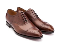 Wide Fitting | Oxfords<John Lobb Saunton Bracken Misty Calf EE-width