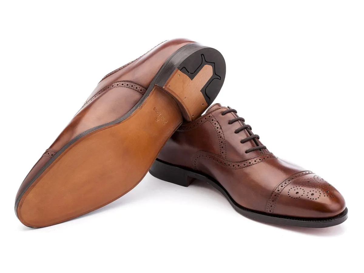 Wide Fitting | Oxfords<John Lobb Saunton Bracken Misty Calf EE-width