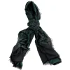 Scarves<Rubinacci Scarf Diamond Pattern Green