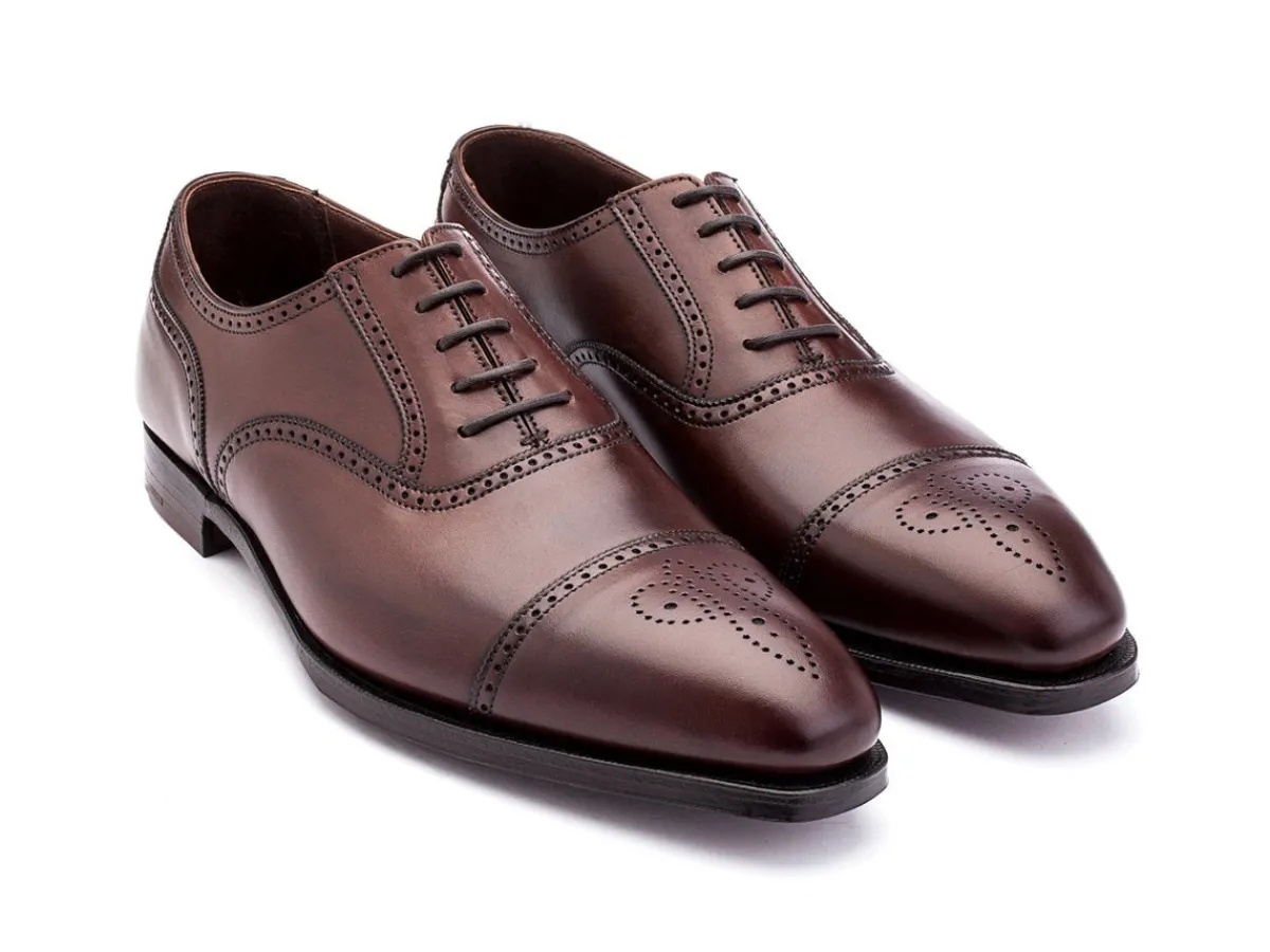 Oxfords | Brogues<Crockett & Jones Selborne Chestnut Antique Calf