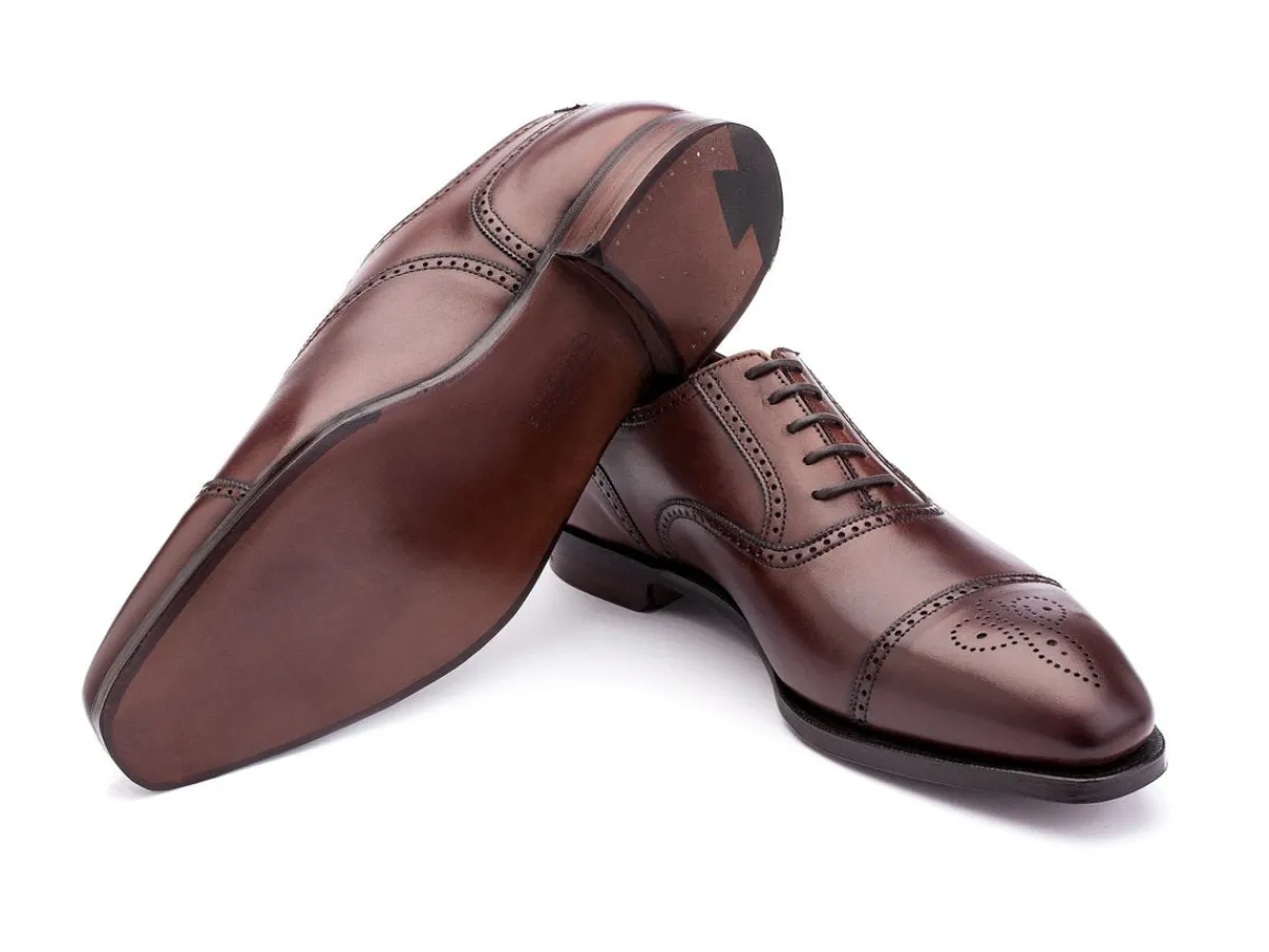 Oxfords | Brogues<Crockett & Jones Selborne Chestnut Antique Calf