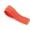 Ties<Double Monk Silk Knit Tie Orange