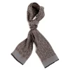 Scarves<Simonnot Godard Silk Wool Ascot Beige