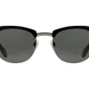 Sunglasses | Eyewear<American Optical Sirmont Black Gunmetal Grey Nylon Lens Polarised