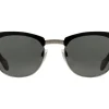 Sunglasses | Eyewear<American Optical Sirmont Black Gunmetal Grey Nylon Lens