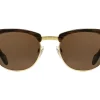 Sunglasses | Eyewear<American Optical Sirmont Chocolate Gold Brown Nylon Lens