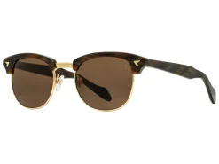 Sunglasses | Eyewear<American Optical Sirmont Chocolate Gold Brown Nylon Lens Polarised