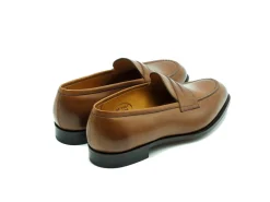 Summer Shoes | Penny Loafers<Edward Green Sloane Burnt Pine Antique Calf