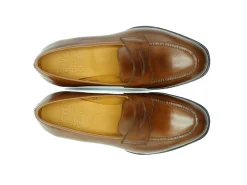 Summer Shoes | Penny Loafers<Edward Green Sloane Burnt Pine Antique Calf