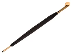 Umbrellas<Fox Umbrellas Solid Ash Knob Black