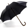 Umbrellas<Fox Umbrellas Solid Oak Black